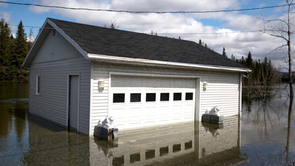 Water-Damaged Garage Doors