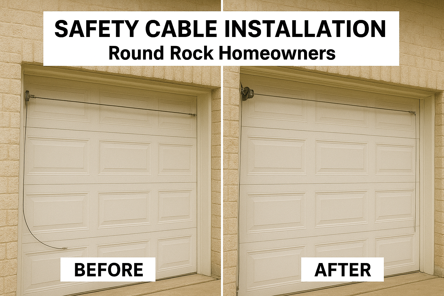 Instalación de cable de seguridad