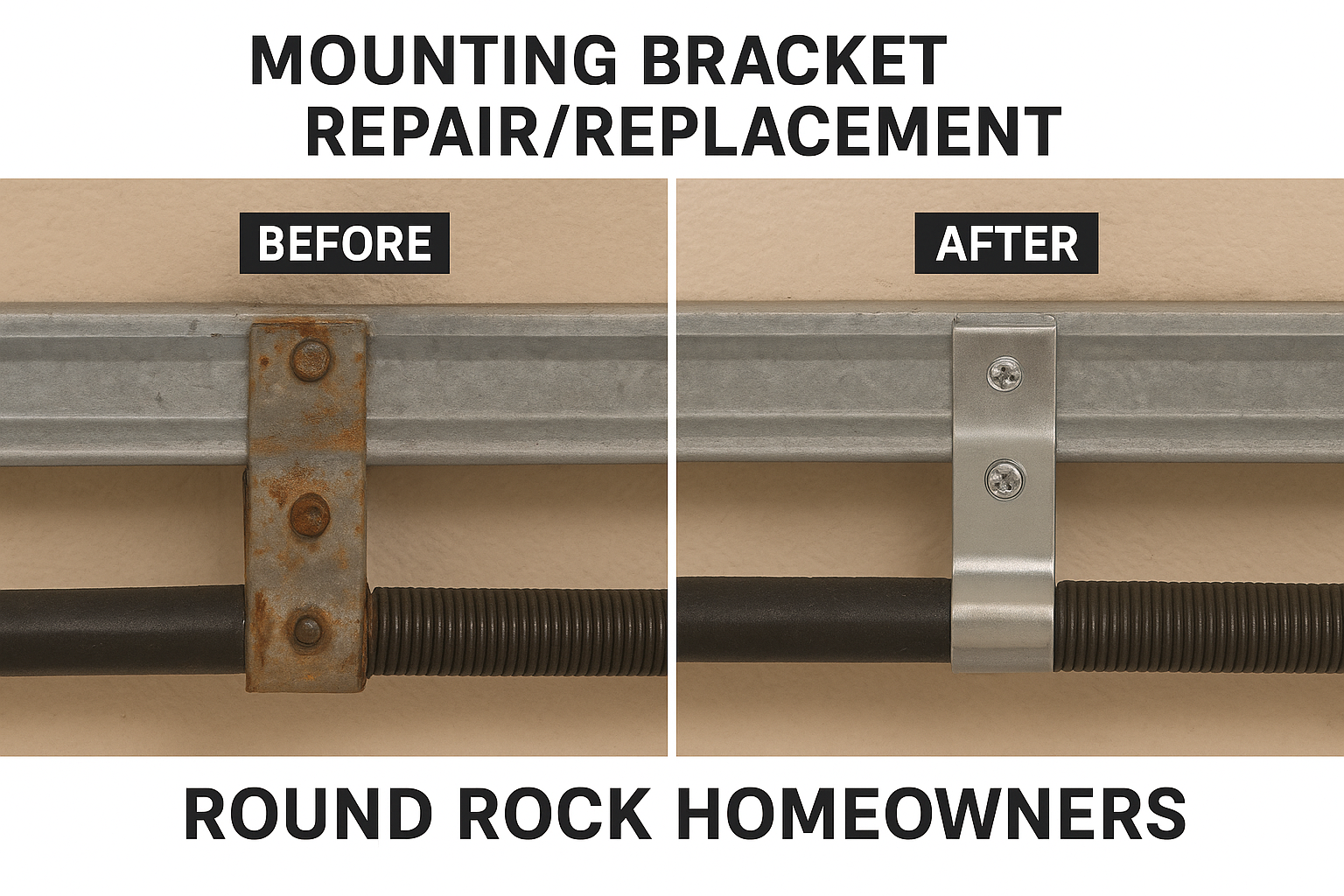 Mounting Bracket Repair for Round Rock