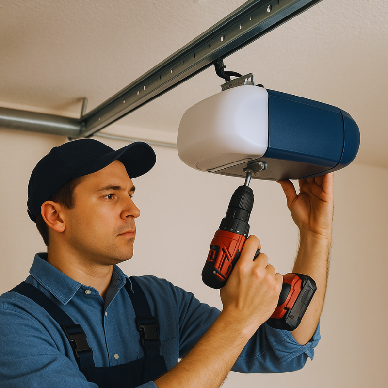 Garage Door Spring Replacement in Schertz