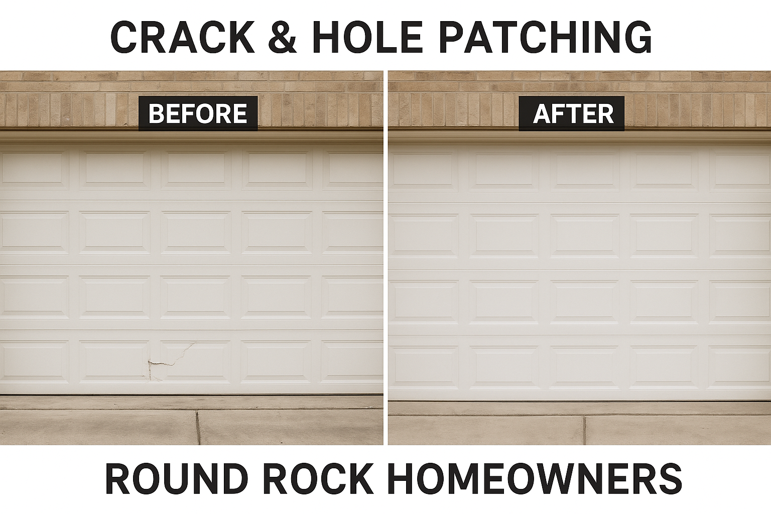 Garage Door Panel Repair & Replacement Round Rock, T