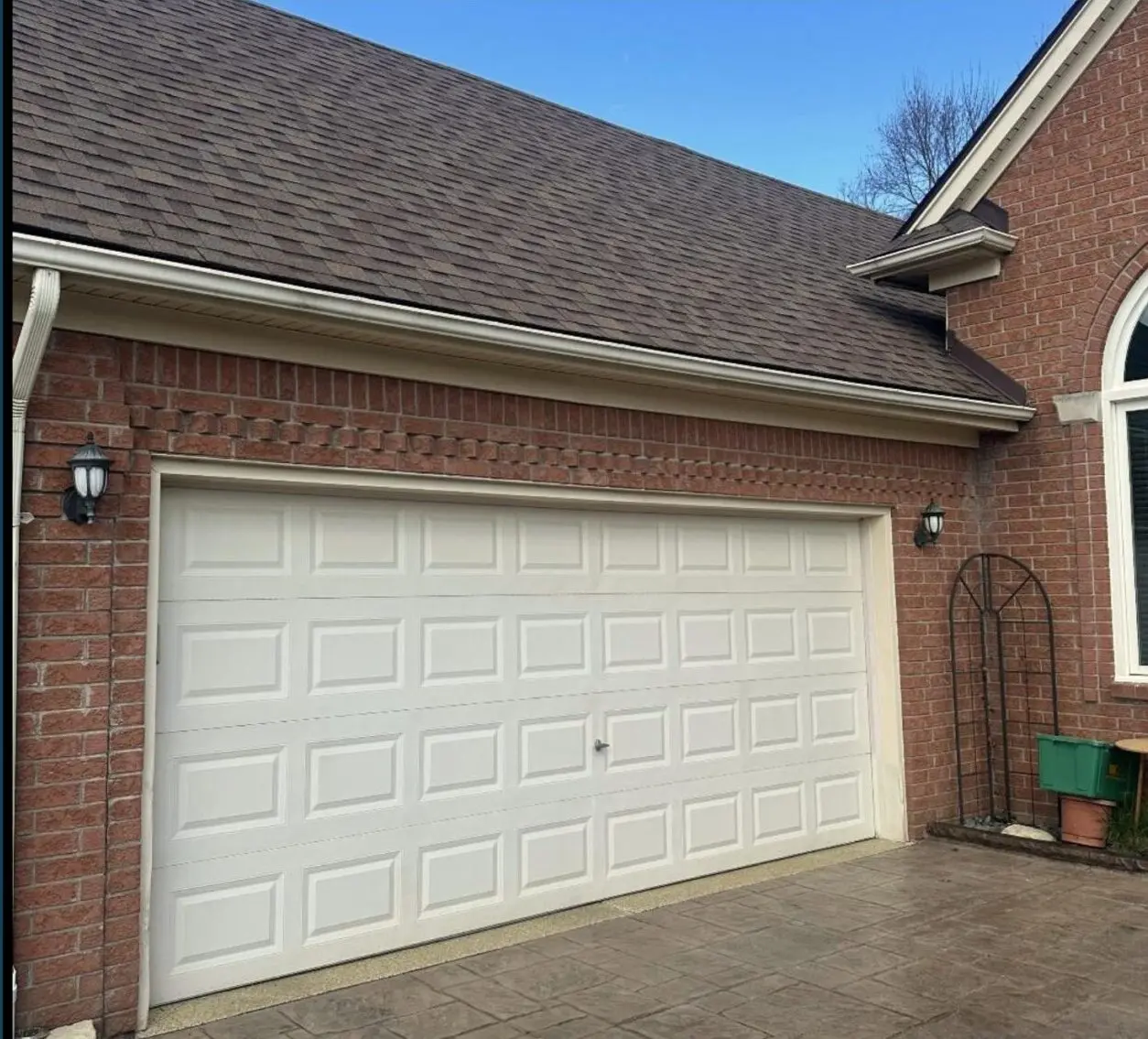 Best Fix before-and-after — garage door repair, San Antonio