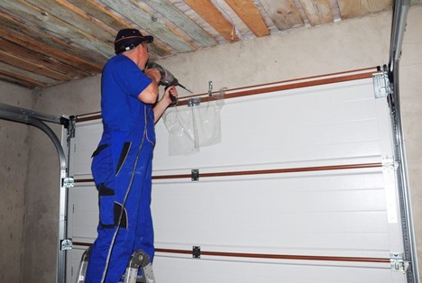 Garage door repair service for stuck or noisy doors in San Antonio TX